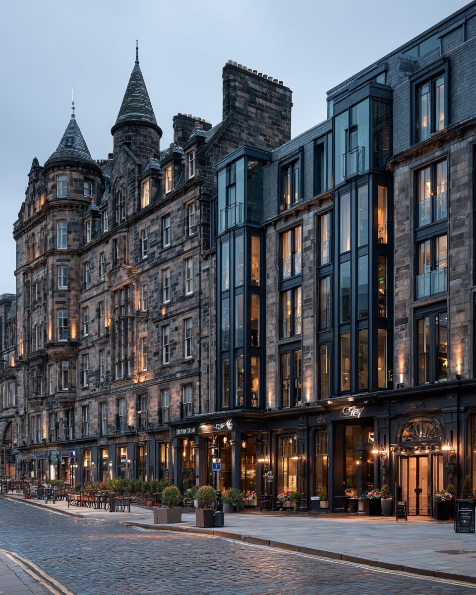 Edinburgh business architecture representing Clean Contracts UK contract analysis across the Scottish capital.