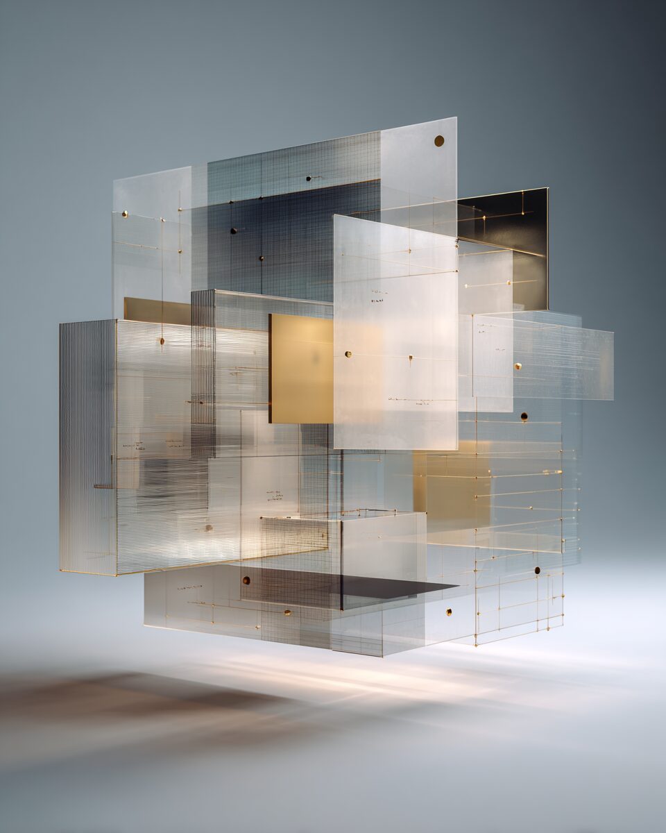 Layered contract pages on an editorial desk surface representing the Clean Contracts UK contract scorecard service.