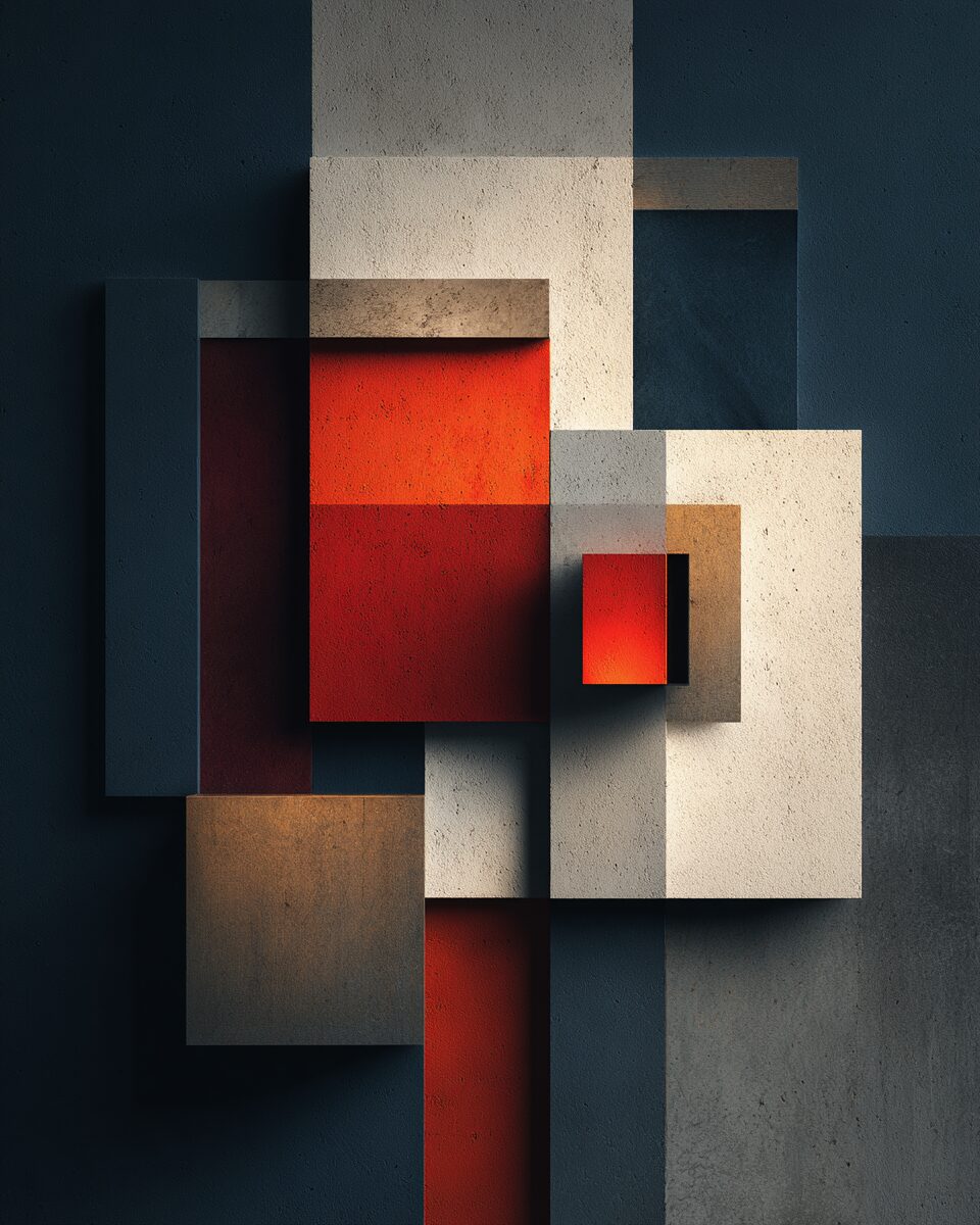 Disrupted sculptural composition representing a Tier 4 commercial cleaning contract that requires urgent review.